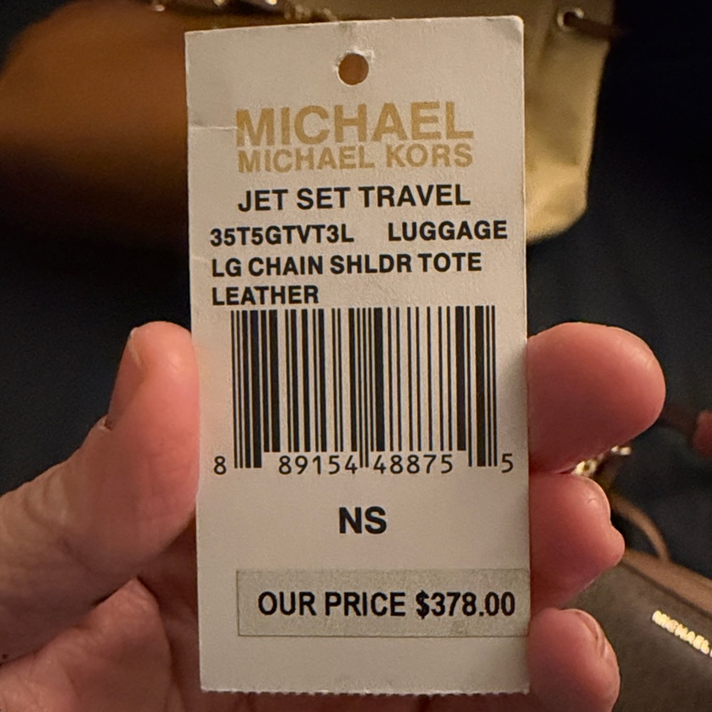 Michael Kors Tan Leather Shoulder Bag NWT - Picture 5 of 5